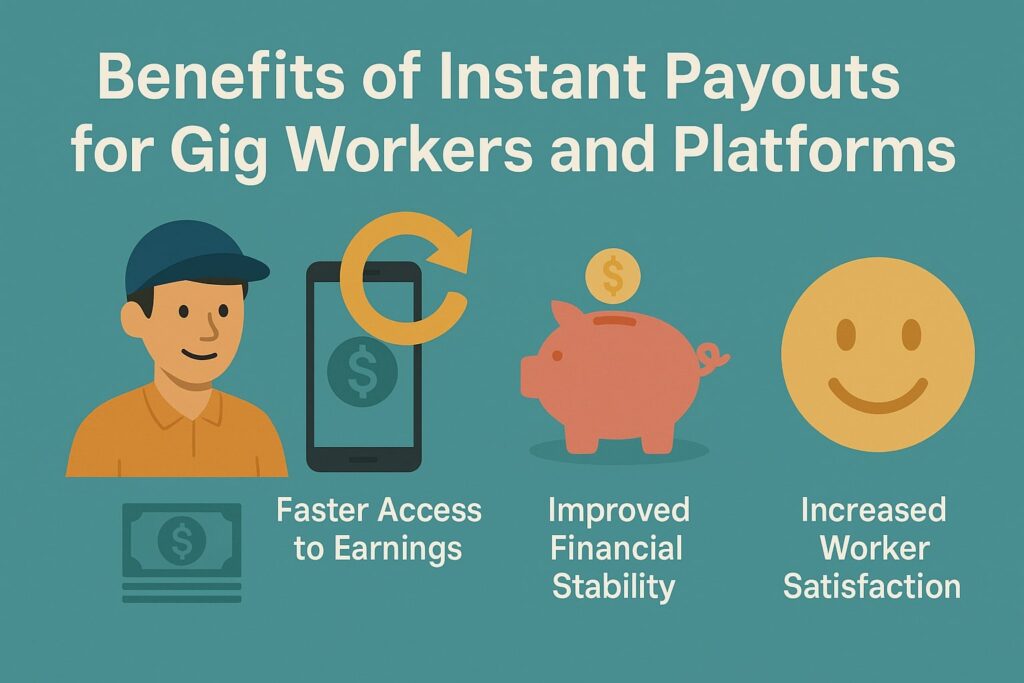 Benefits of Instant Payouts for Gig Workers and Platforms
