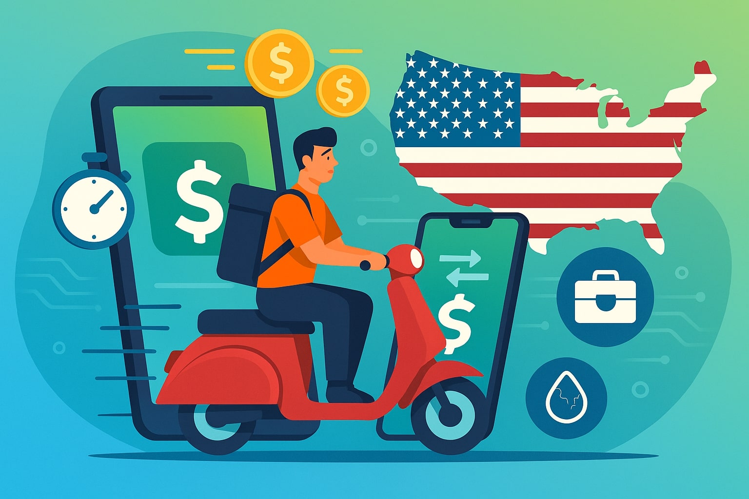 Instant Payouts in the Gig Economy: Transforming How Gig Workers Get Paid in the USA