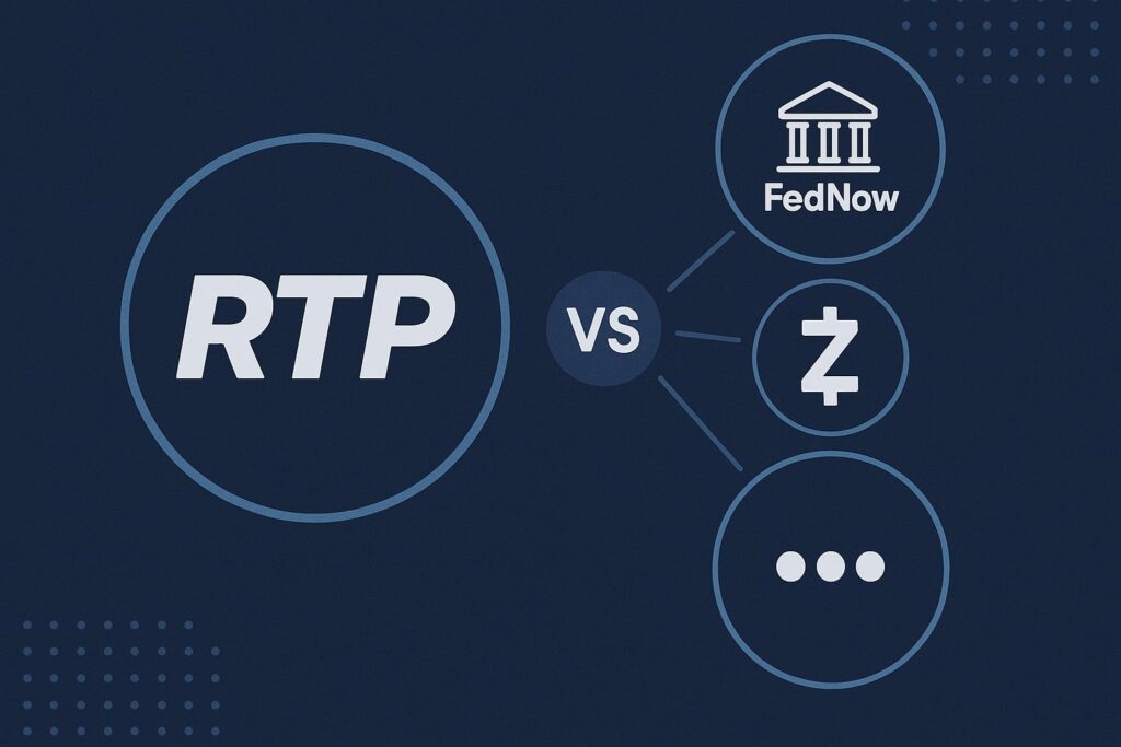 RTP vs. Competitors: FedNow, Zelle and Others