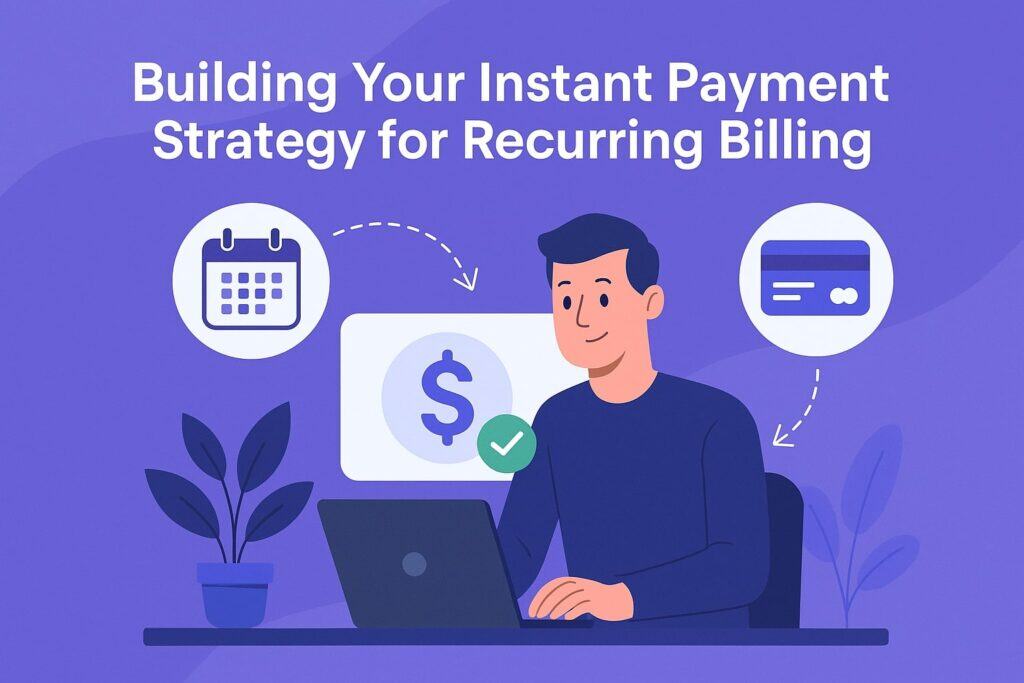 Building your instant payment strategy for recurring billing