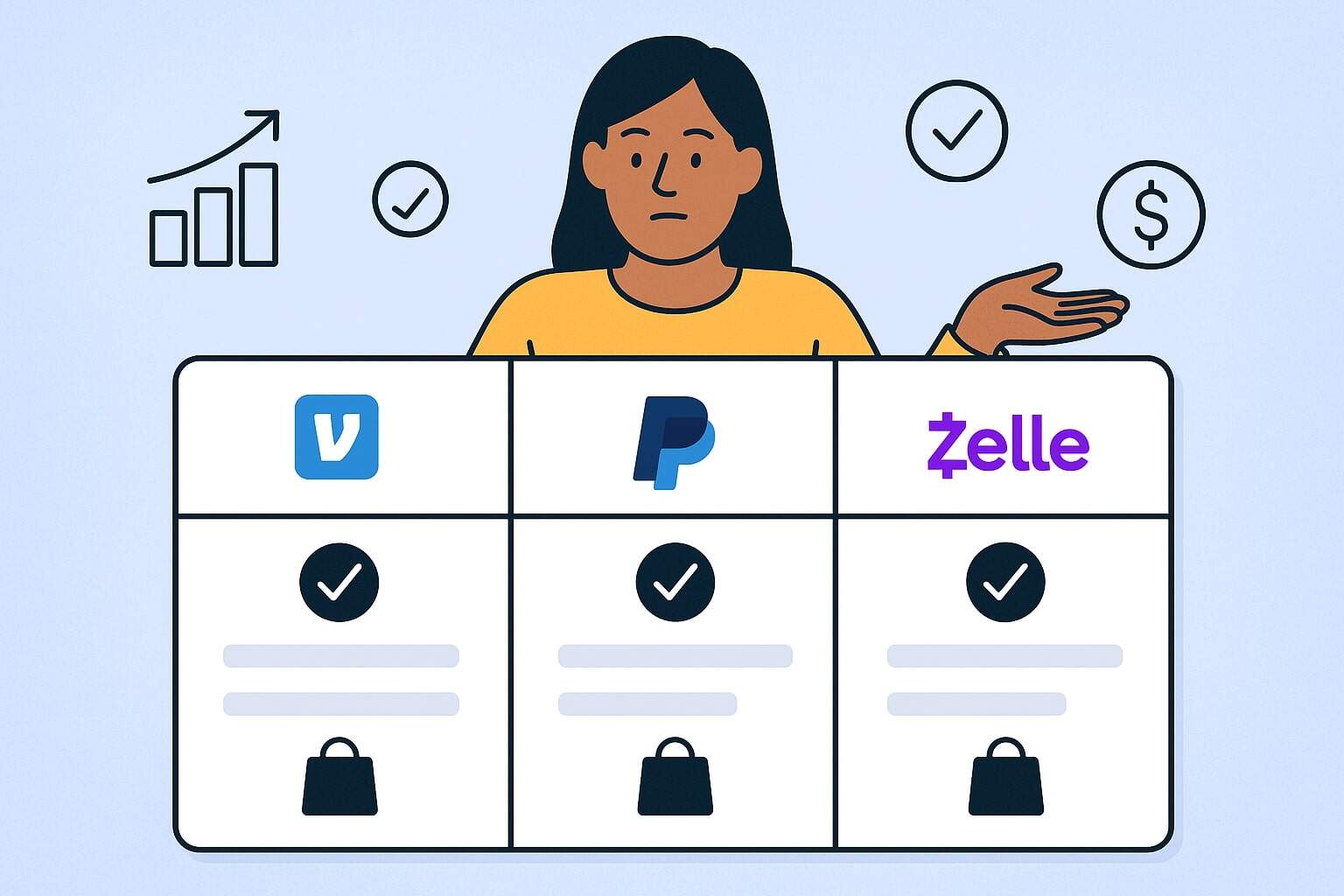 Comparing Business Payment Apps: Venmo vs PayPal vs Zelle