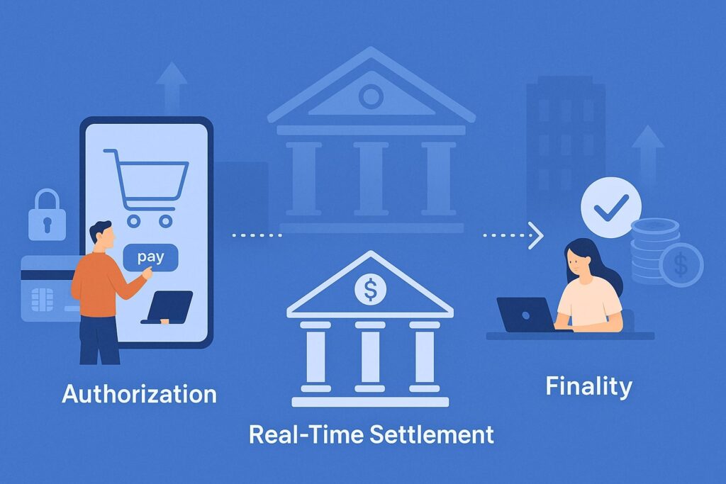 How Real-Time Settlement Works End-to-End (From Authorization to Finality)
