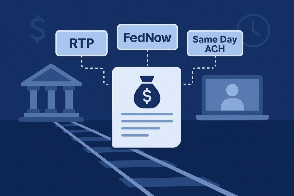The Rails Powering Real-Time Payroll: RTP, FedNow, and Same Day ACH