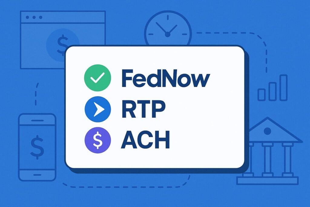 The U.S. instant payment rails you’ll use