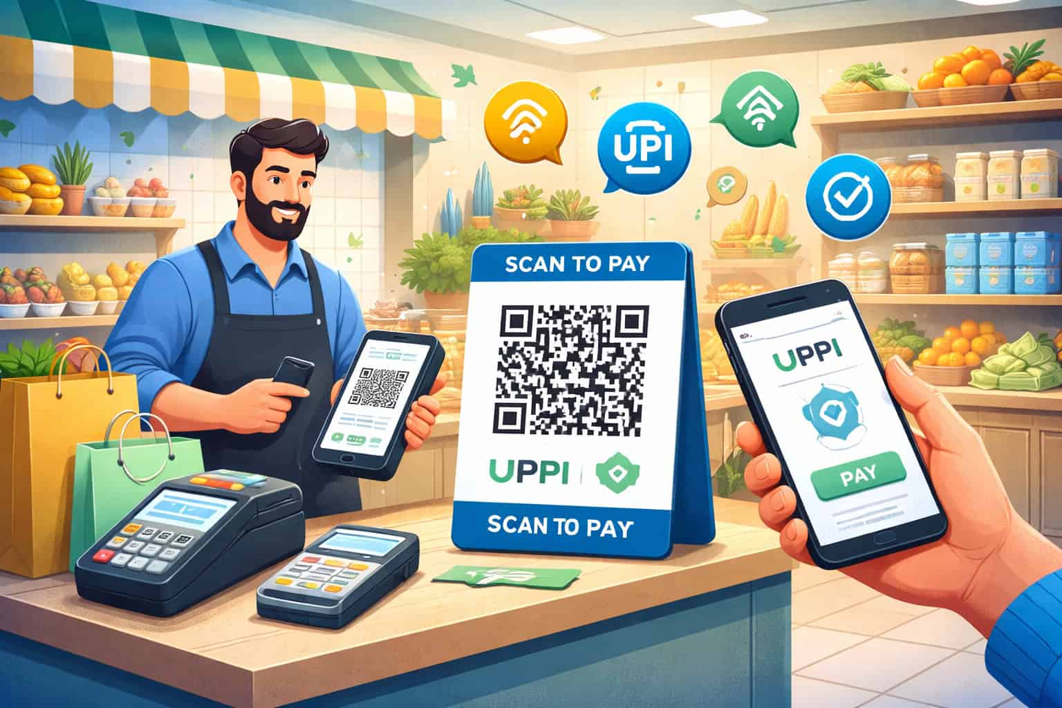 How to Accept UPI and QR Code Payments Instantly in Your Shop