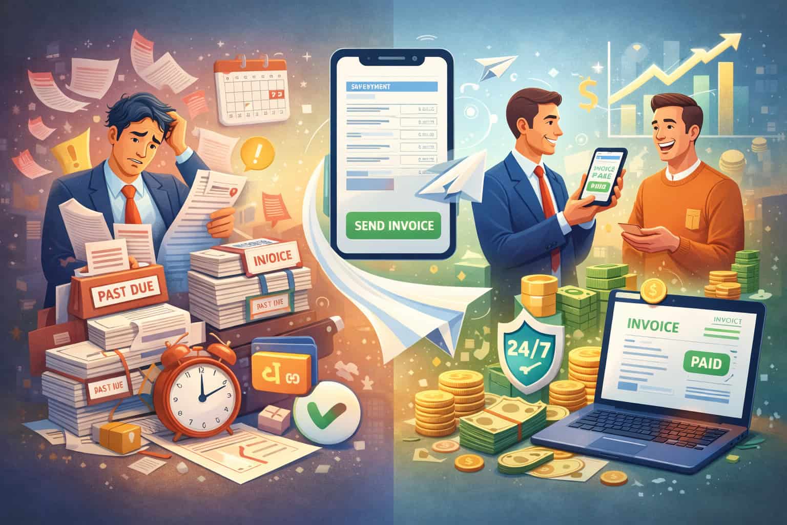 Overcoming Late Payments: How Instant Invoicing Boosts Revenue