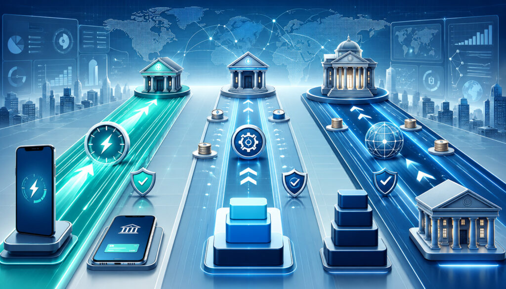 RTP, ACH, and wire payment limits comparison