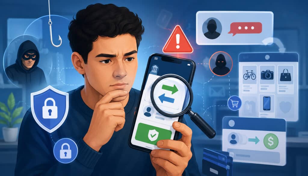 Recognizing P2P payment scam warning signs